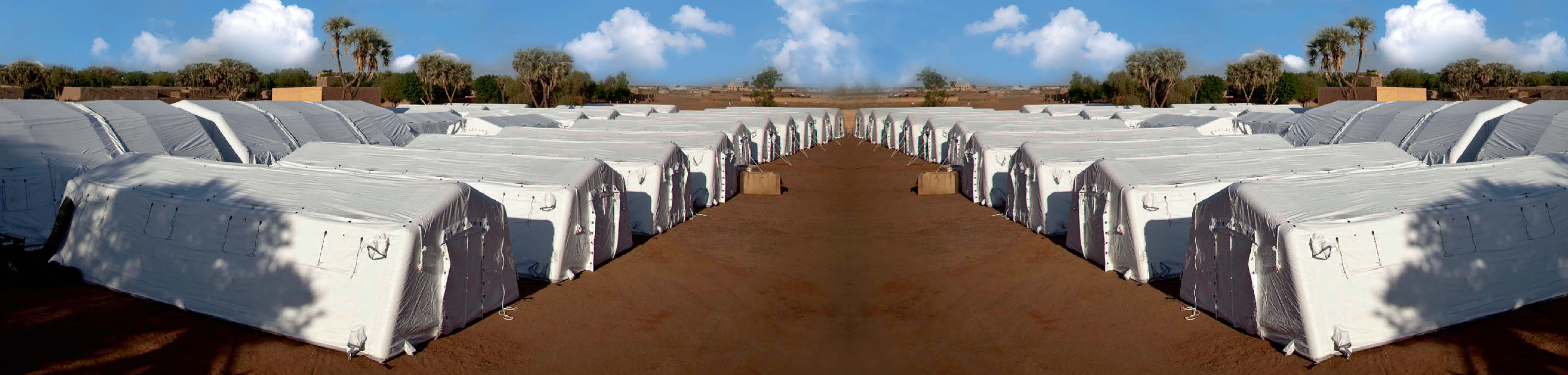 充氣帳篷，高壓充氣帳篷，軍用帳篷，河北羅森實業